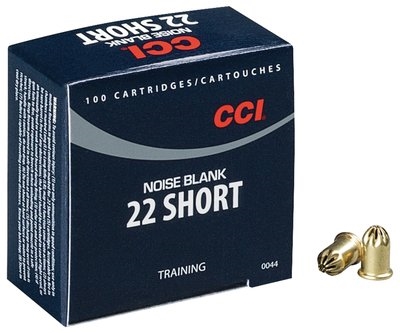CCI 22 SHORT NOISE BLANK 100 ROUNDS TRAINING *CLOSEOUT*
